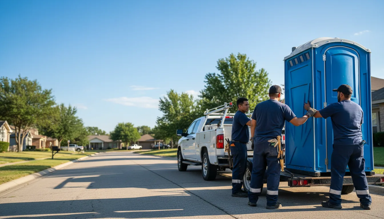 Portable Toilet Rental in Coleman, TX near me